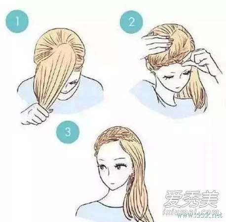 9招编发对付尴尬刘海 半长不短也有型！