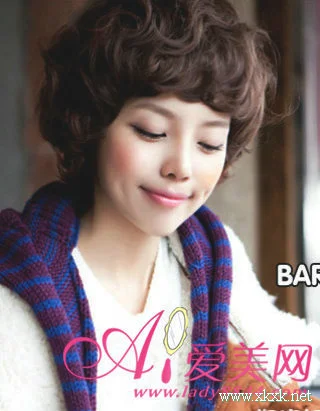 2012流行发型 女生修颜俏短发