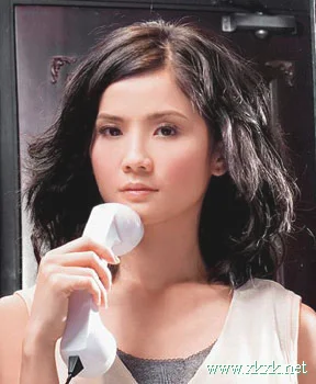 阿sa卷发BOB头显瘦 甜美清新又洋气