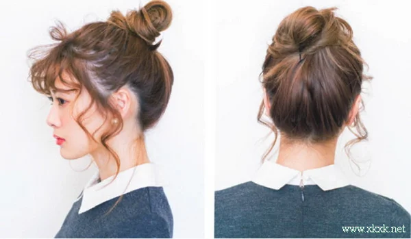 简单两步,浪漫宫廷风复古编发教程