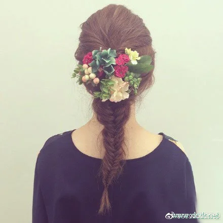 7款日系长发编发，Get后留着结婚用