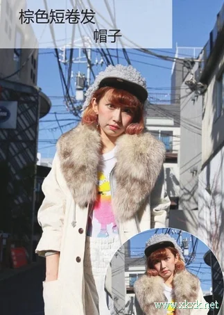 街拍日本街头个性发型 潮人MM最爱