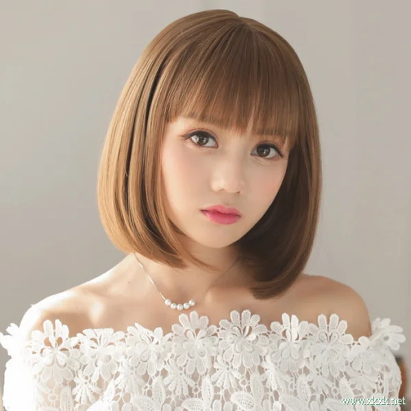 空气感刘海短发造型,能瘦脸的十款发型