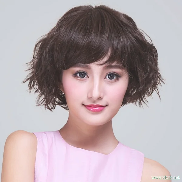 空气感刘海短发造型,能瘦脸的十款发型