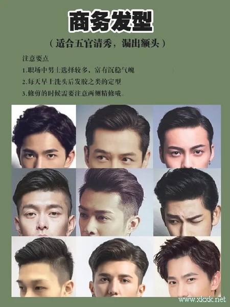 根据脸型选发型,2019男士发型图片大全