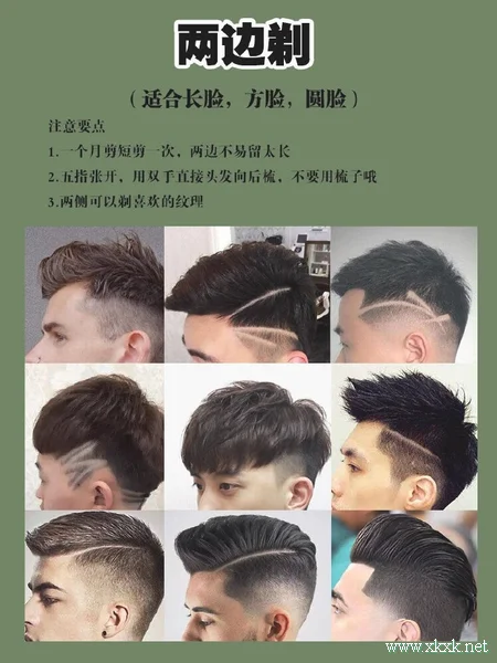 根据脸型选发型,2019男士发型图片大全