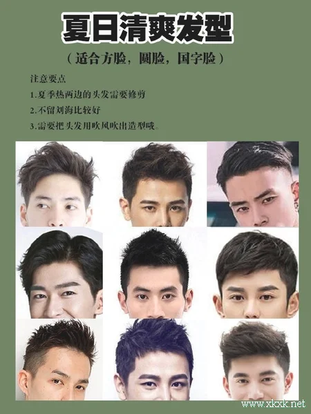 根据脸型选发型,2019男士发型图片大全