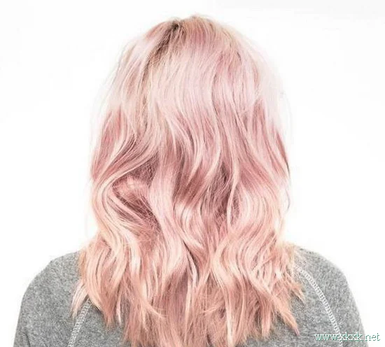 粉色控女生的粉色Hairstyle，心情都是粉粉的