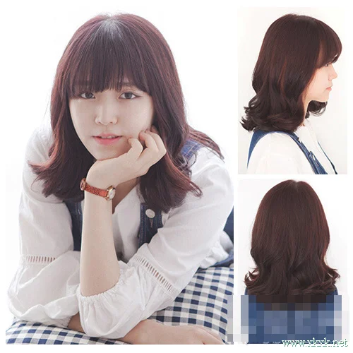 最新韩国女生发型 新鲜发色超吸睛