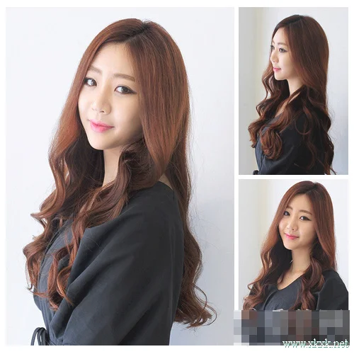 最新韩国女生发型 新鲜发色超吸睛