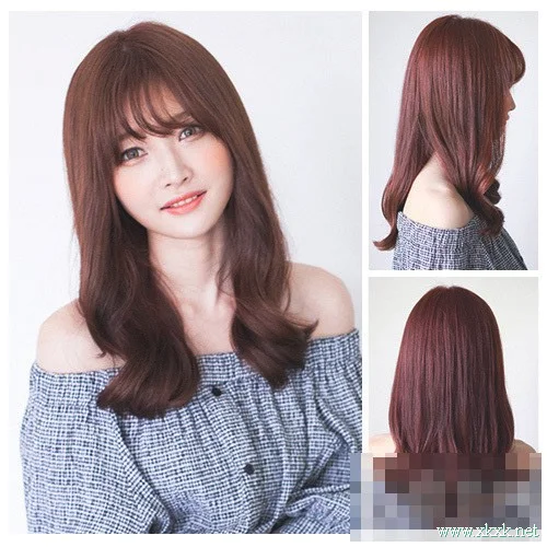 最新韩国女生发型 新鲜发色超吸睛