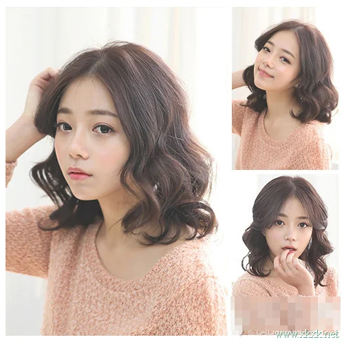 最新韩国女生发型 新鲜发色超吸睛