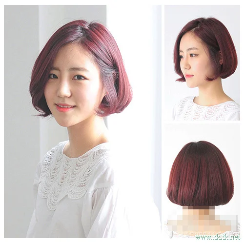 最新韩国女生发型 新鲜发色超吸睛