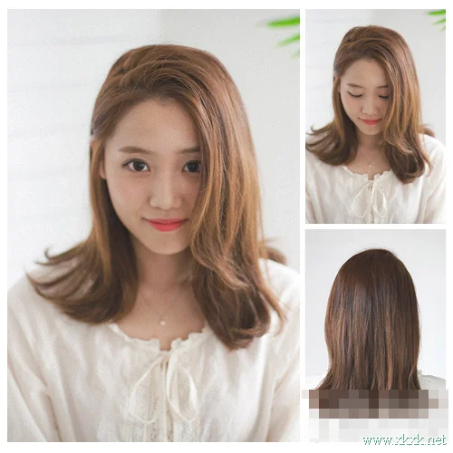 最新韩国女生发型 新鲜发色超吸睛
