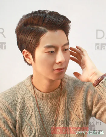韩式男生发型集锦 清新帅气惹人爱