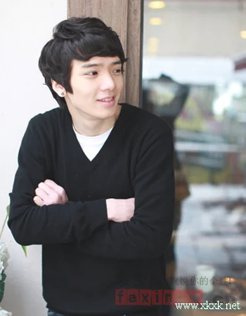 韩式男生发型集锦 清新帅气惹人爱