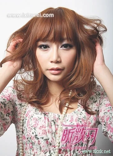 4步打造 日系超可爱梨花中长发