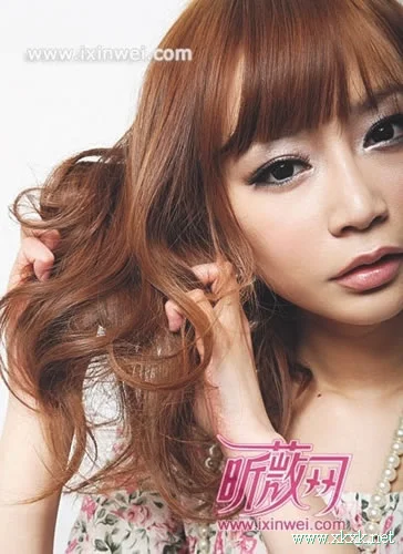 4步打造 日系超可爱梨花中长发