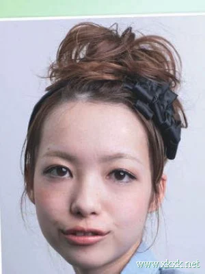 超时尚！2款春夏最HOT日系丸子头