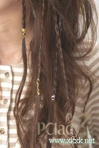 彩色发辫