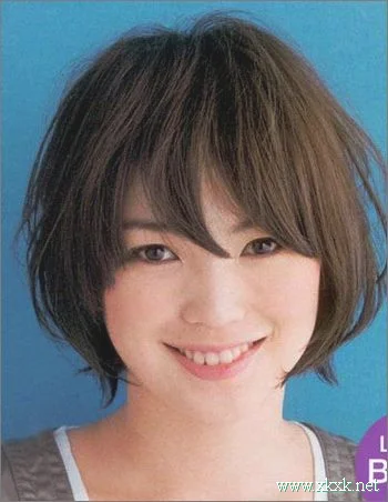 8款中短发 适合圆脸MM发型设计