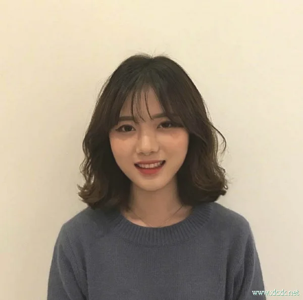 九款韩系女生的中短发造型参考