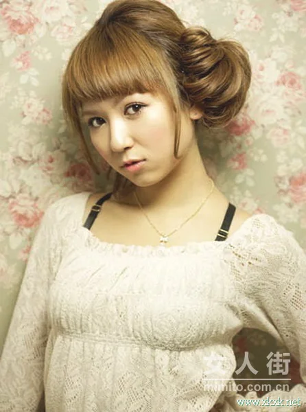 清爽日系盘发 手把手教会你