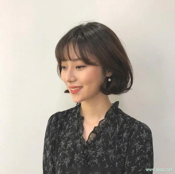九款韩系女生的中短发造型参考