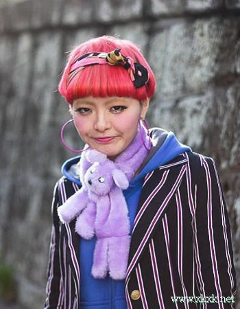 五彩万圣节潮流发色大游行