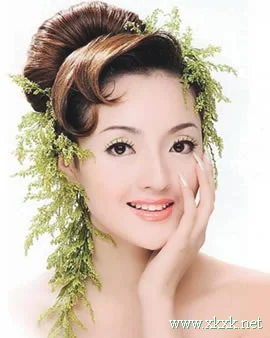 新娘发型设计 5款头饰让你更美丽
