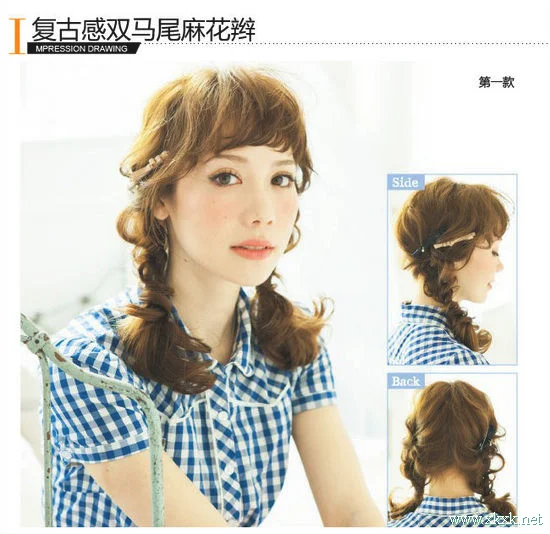 秒杀眼球!三款日系纯真学生妹发型
