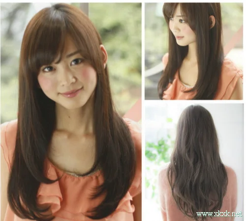 内扣卷发百搭时尚还甜美 甜妹子的最爱