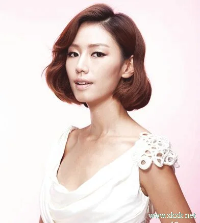 韩式短发新娘发型 打造简约气质女神