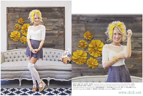 一招吸睛 发带即可带来魅力无限