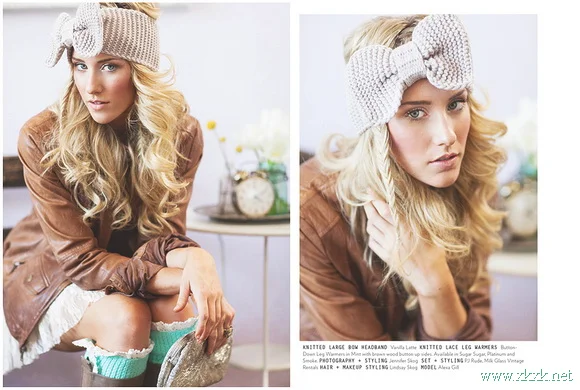 一招吸睛 发带即可带来魅力无限