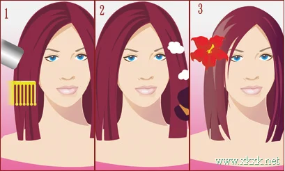 发型教室 教你轻松打理瘦脸发型