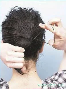 超简单发型让你一分钟出门