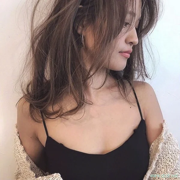 充满透明感的日式卷发图片大全