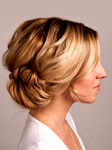 慵懒古典新娘发髻 简单鱼尾辫盘发教程