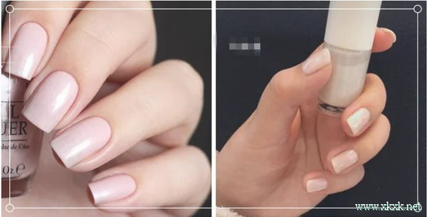 高中女生适合的四种浅颜色指甲油