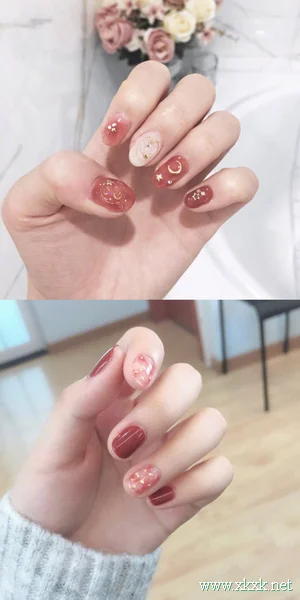 2019新年美甲图片大全