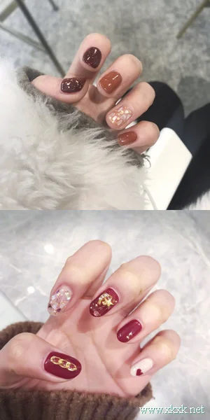2019新年美甲图片大全
