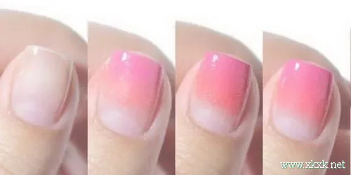 简易小清新美甲学起来 简约个性笑脸美甲教程