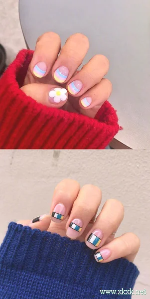 18款超级可爱的春季美甲图片集