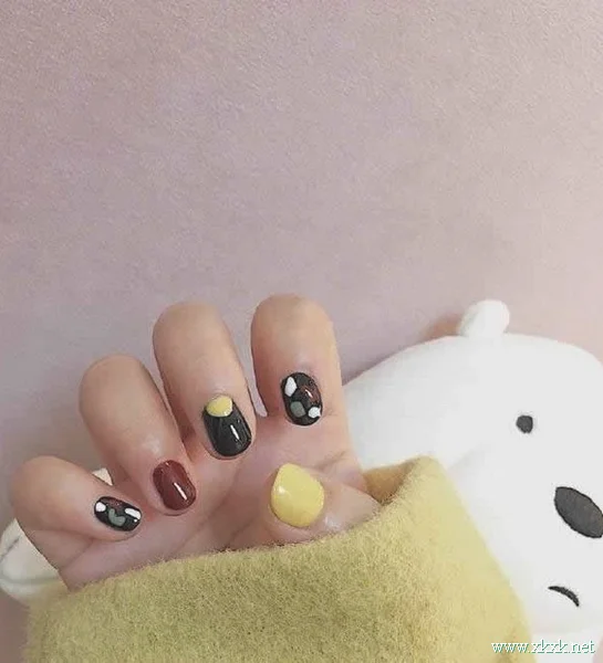 超有女人味的日式美甲图片大全