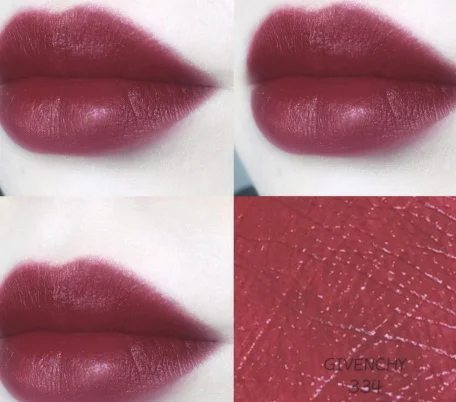 纪梵希334是什么颜色,纪梵希334试色图片