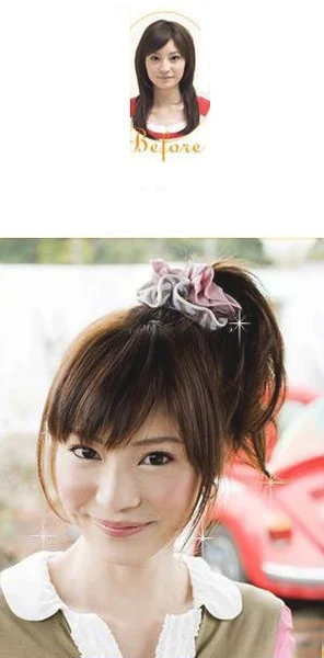 1分钟DIY发型 减龄10岁的少女发型