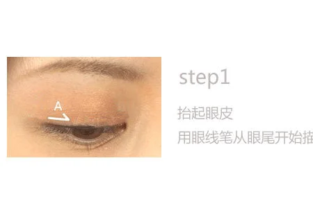 六步打造精致内眼线