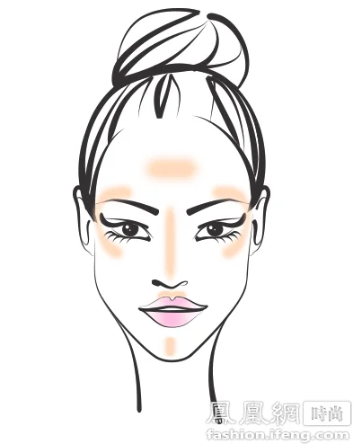 用高光粉打造婴儿般的光洁肤色